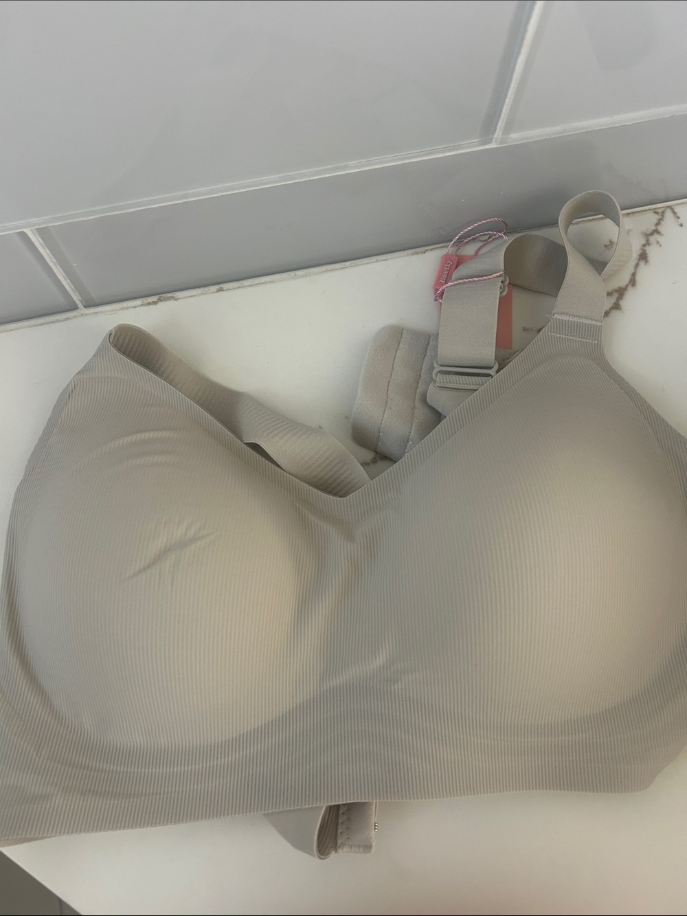 Everyday Smooth Light Grey Wireless Bra - Women Intimates